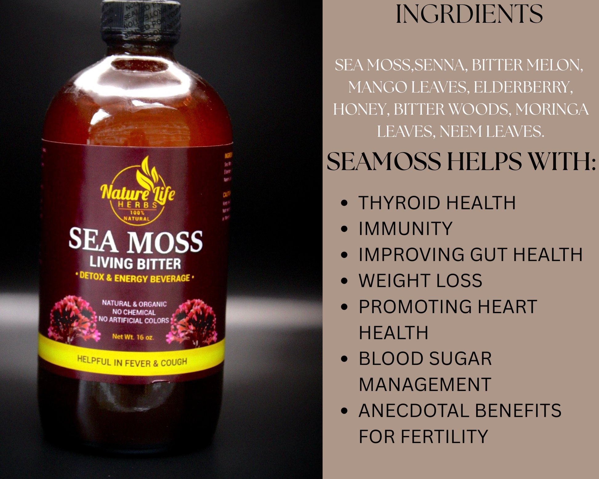 DETOX LIVING BITTERS