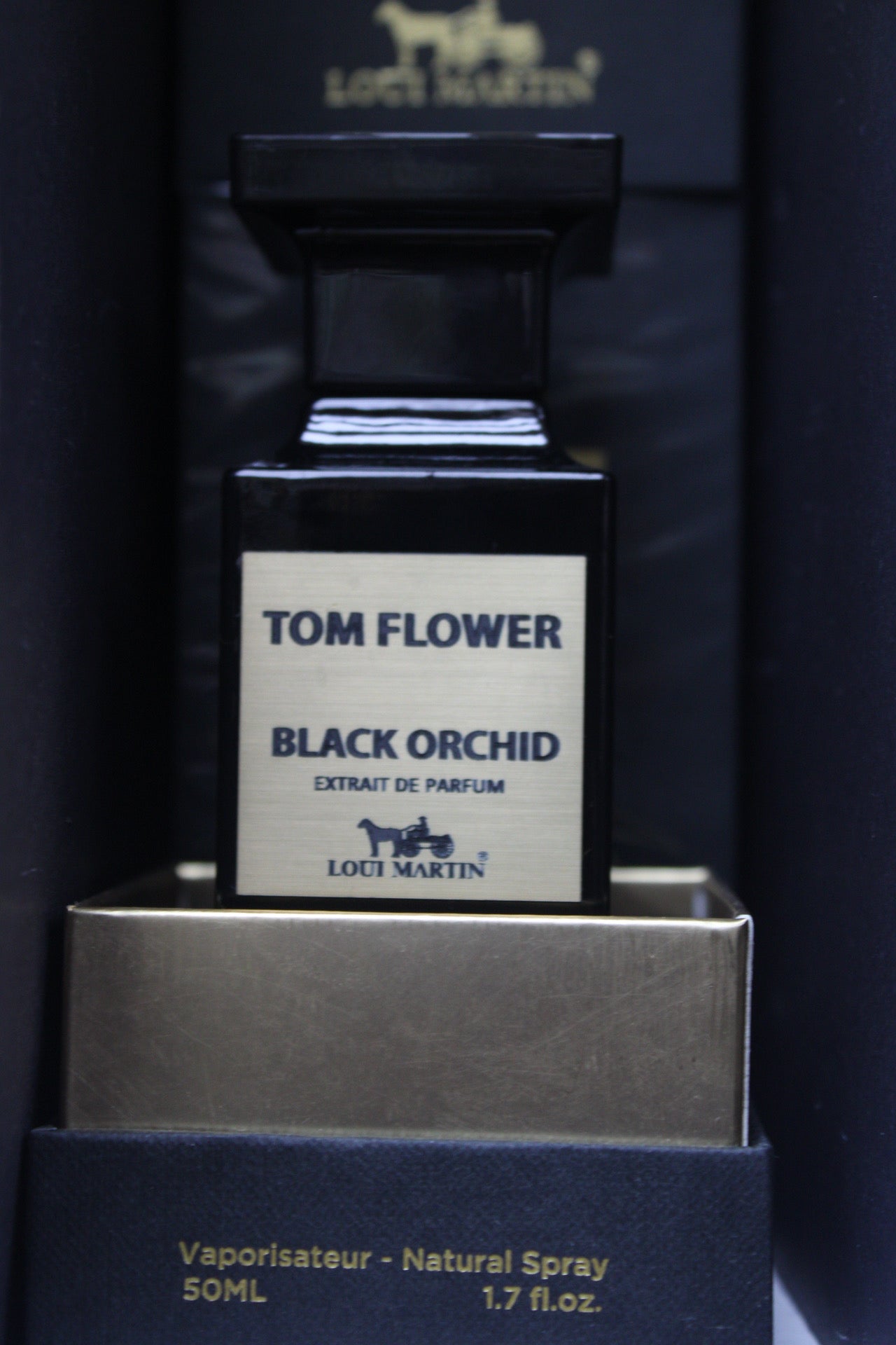 TOM FLOWER BLACK ORCHID