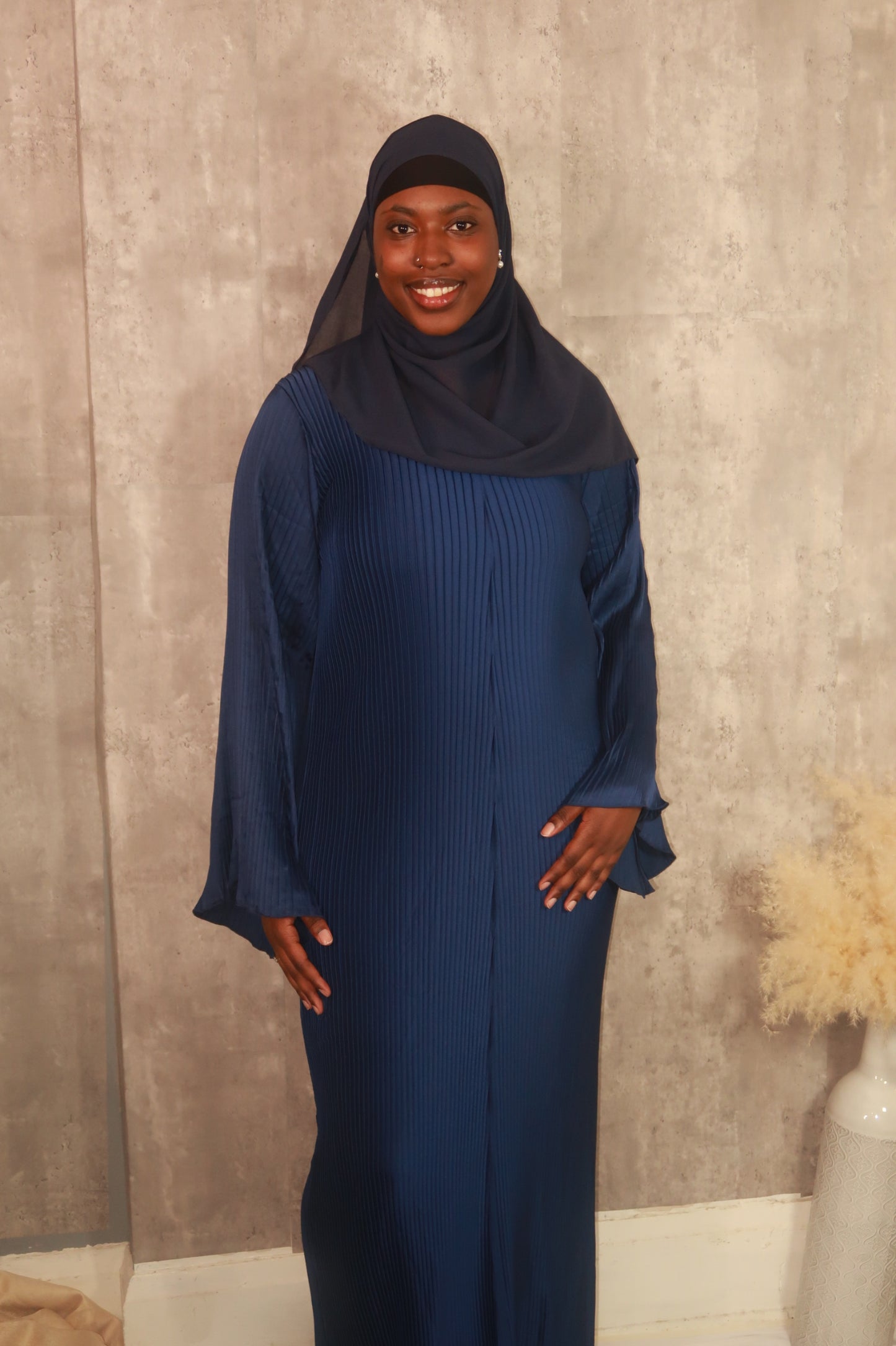 LADIES CRINKLE ABAYA