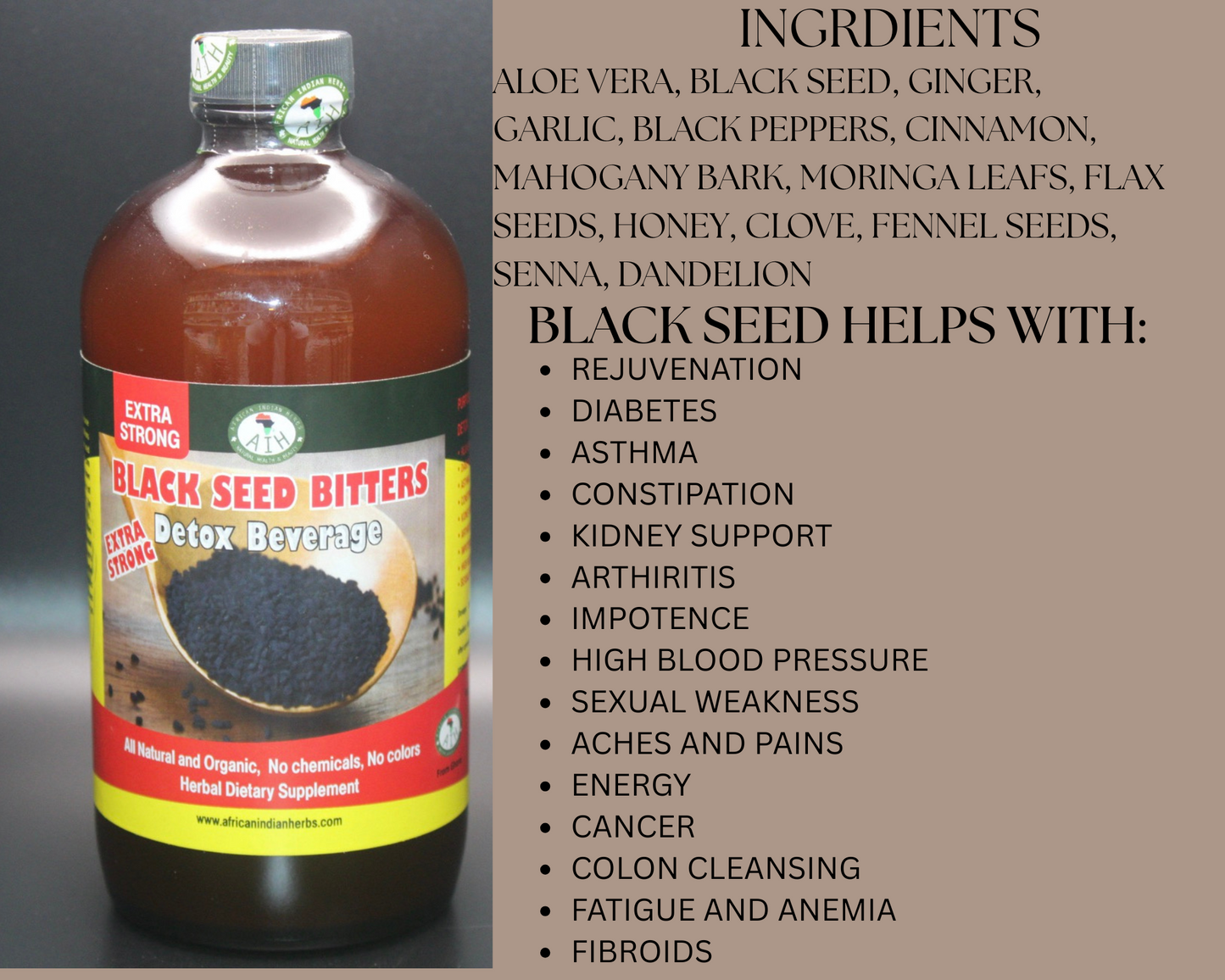 DETOX LIVING BITTERS