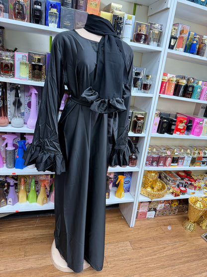 Velora Ruffle Abaya